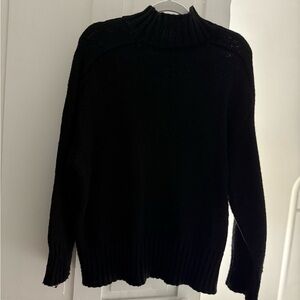Zara Black High Neck Sweater